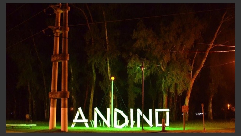 Cartel de bienvenida.