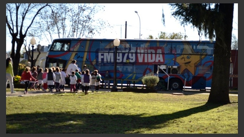 Postales del paso de Cultura Más Vos por Andino.