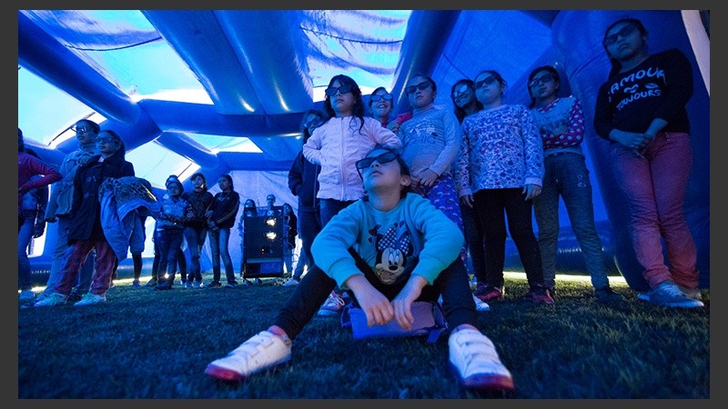 Los chicos disfrutaron en las instalaciones de Televisión Litoral.