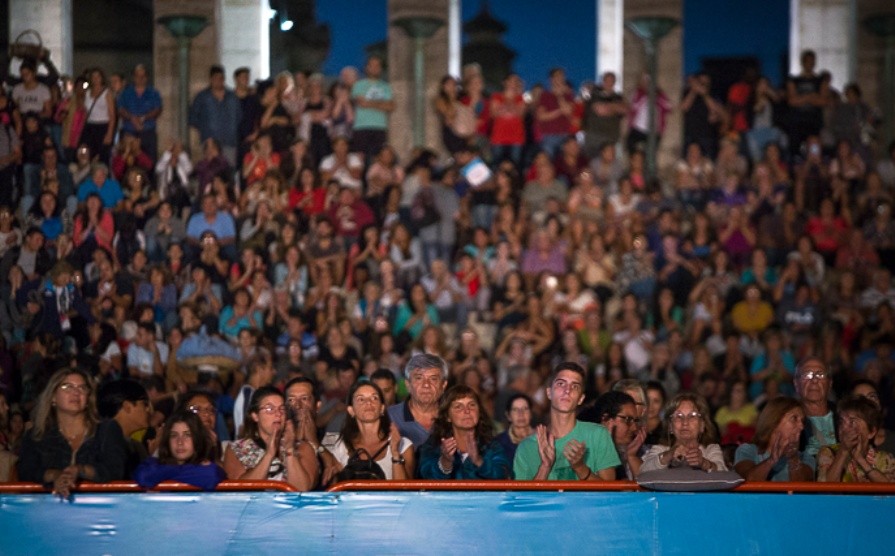 Postales de la ceremonia inaugural de los Juegos Suramericanos de Playa.