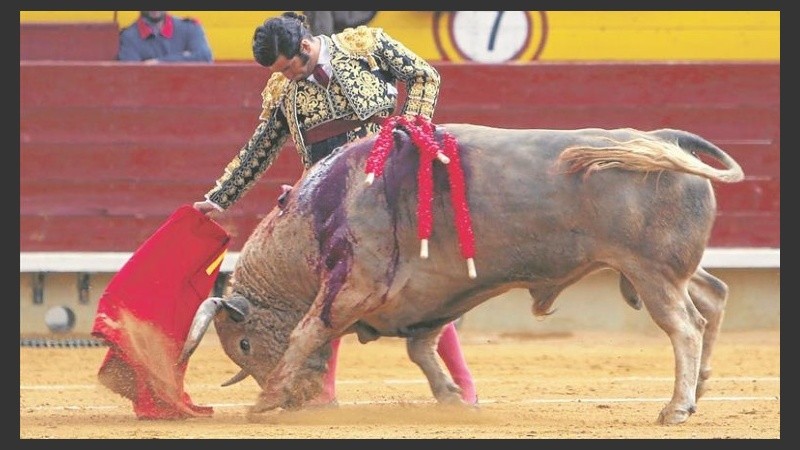 José Antonio Morante en acción.