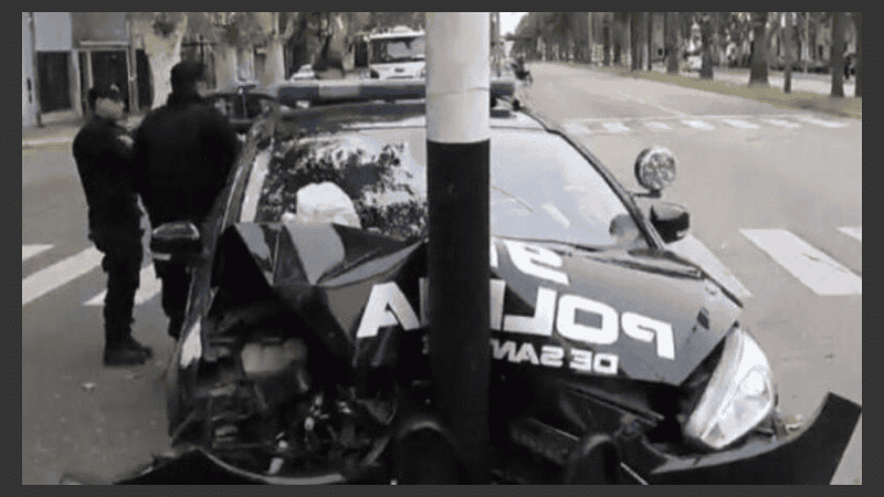 Según el Ministerio de Seguridad, se incrementó la cantidad de choques de patrulleros porque hay más móviles en la calle.