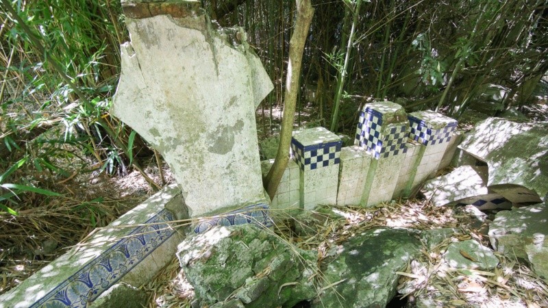 Así se encuentra en la actualidad el monte Caballero. Ya casi no hay rastros de la histórica casona. 