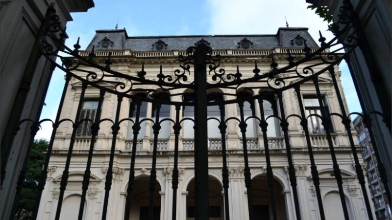 Los Tribunales Federales de bulevar Oroño al 900, uno de los lugares afectados.