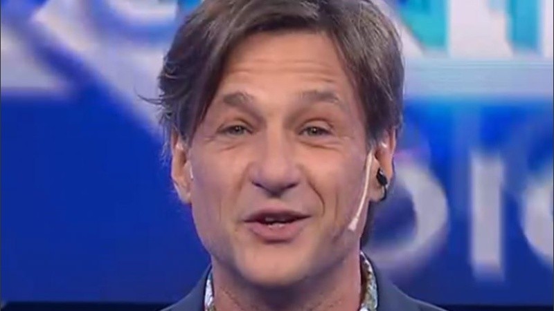 El conductor se mostró muy emocionado en su vuelta.