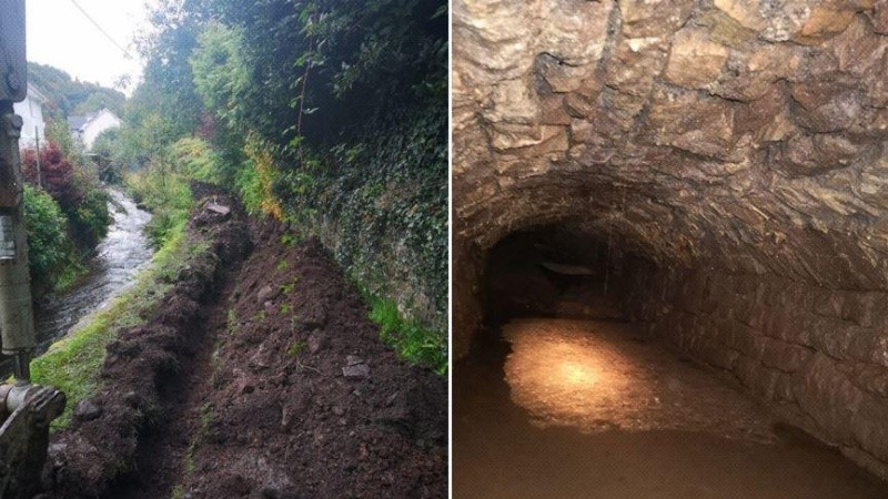 Se trata de túneles de 1,2 metros de altura.