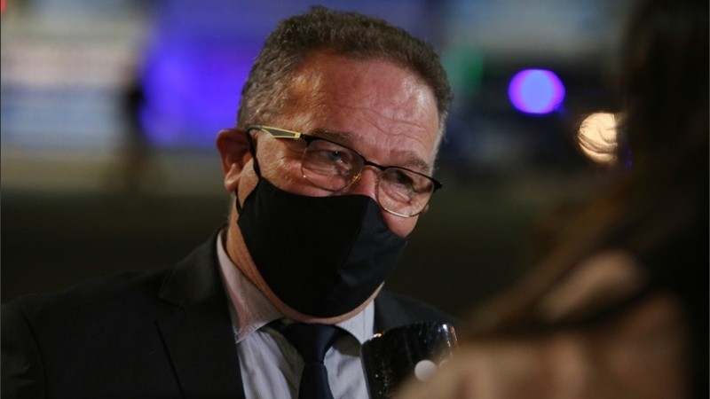 El mininstro Lagna supervisó los operativos en el primer día.