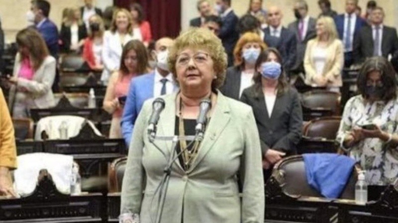 La diputada Silvia Sayago.