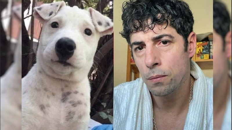 El actor esteban Lamothe y 