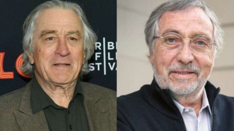 Robert De Niro y Luis Brandoni recorrieron Buenos Aires. 