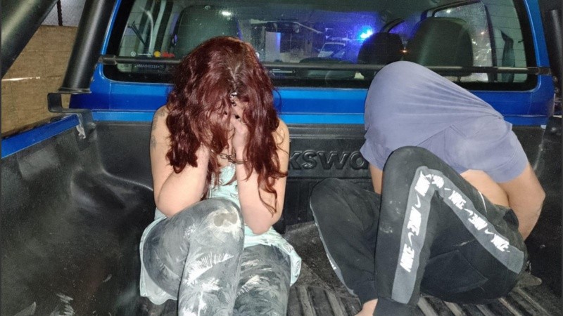 Meyer y Brito fueron detenidos minutos después de la balacera al suboficial de la Brigada Motorizada.