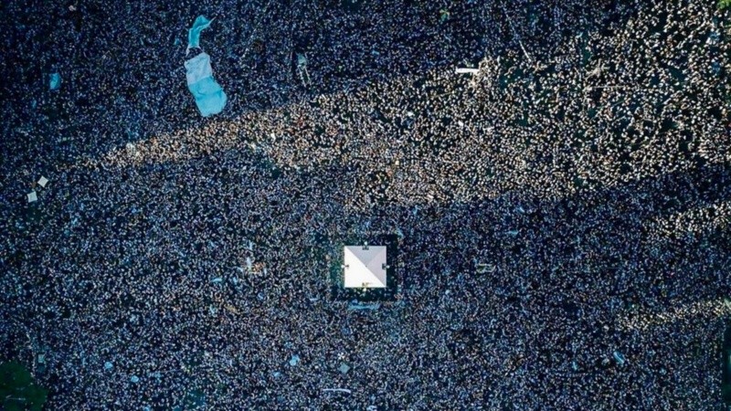 La foto que usó Fernández para su posteo.