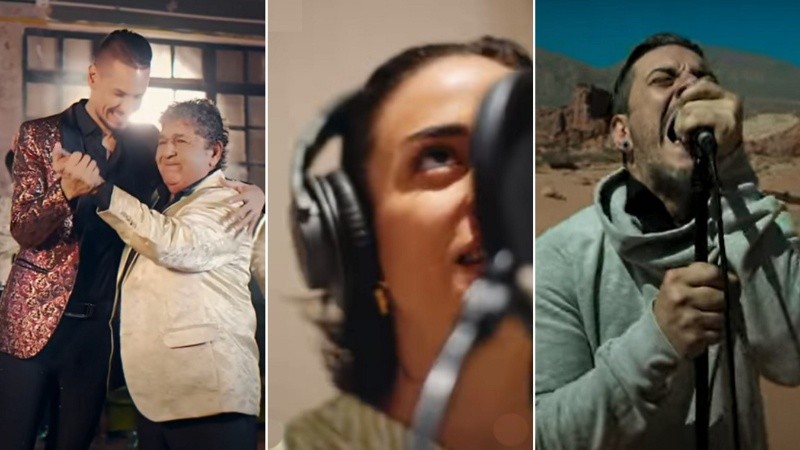 Los Palmera junto a Rodrigo Tapari, Zoe Gotusso y Sístole.