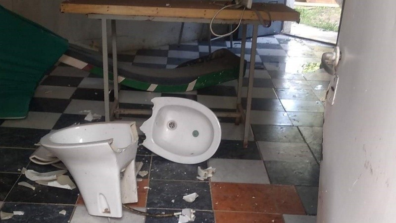 El lugar quedó inutilizable.