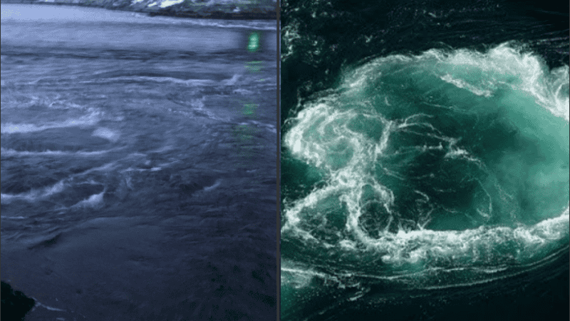 Se estima que este remolino noruego existe desde hace más de 3 milenios.