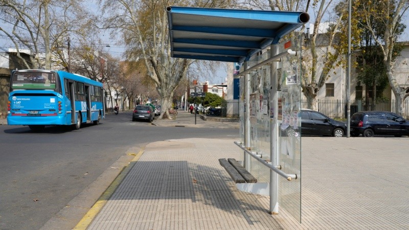 La parada anulada frente al Centro de Justicia Penal