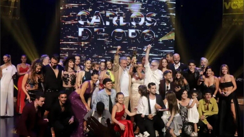 El elenco de la obra 