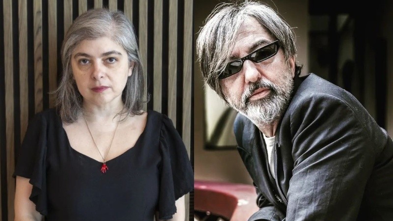 Mariana Enríquez y Adrian Dárgelos.