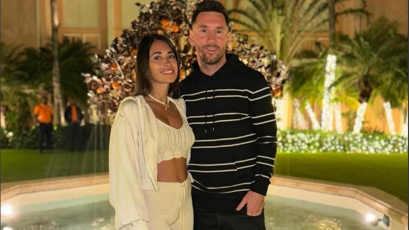 La pareja de Antonela Roccuzzo y Lionel Messi