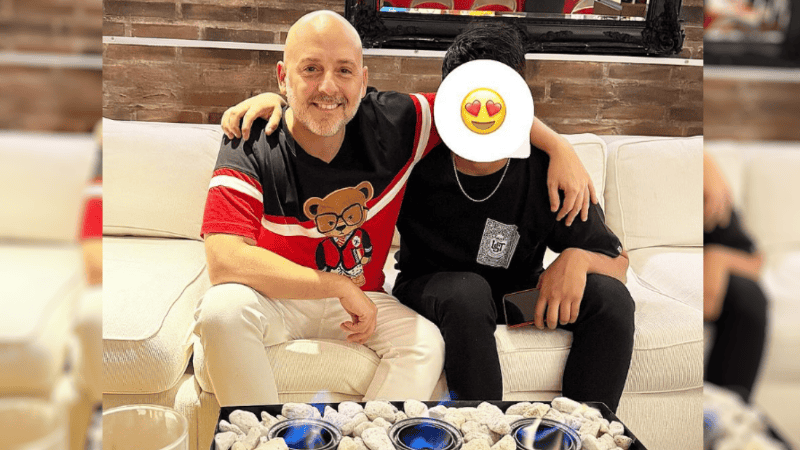 José María Muscari junto Lucio.