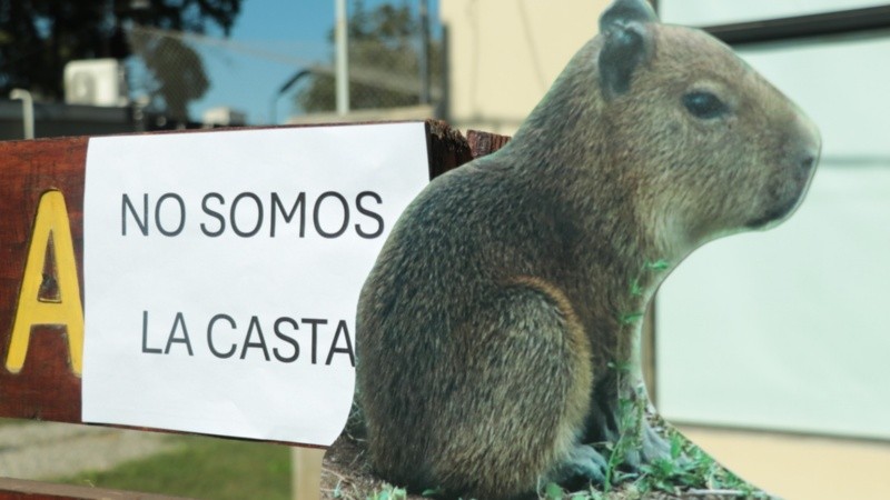 El reclamo de los trabajadores de Parque Islas de Santa Fe.