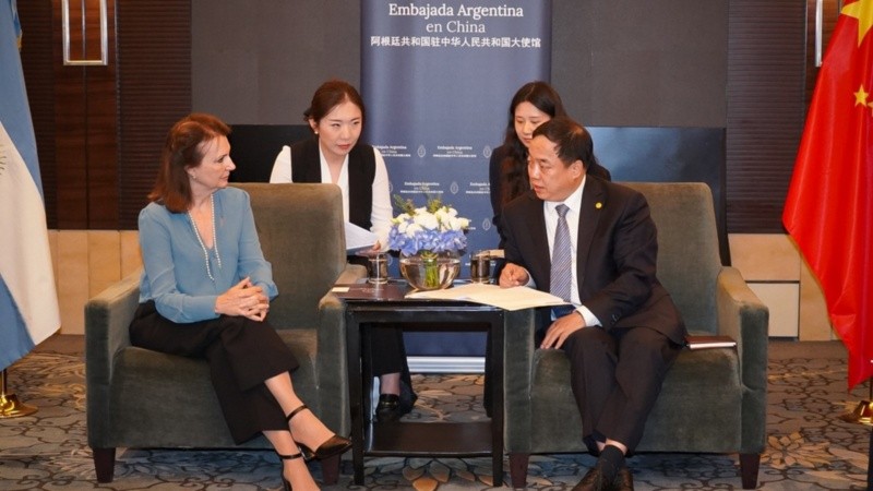 Mondino viene de realizar una gira por China.