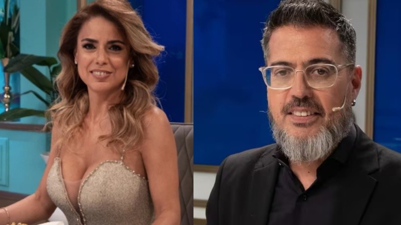 Marina Calabró y Rolando Barbano.