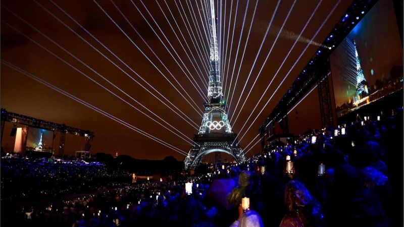 Ceremonia de inauguración de los Juegos Olímpicos de París 2024.