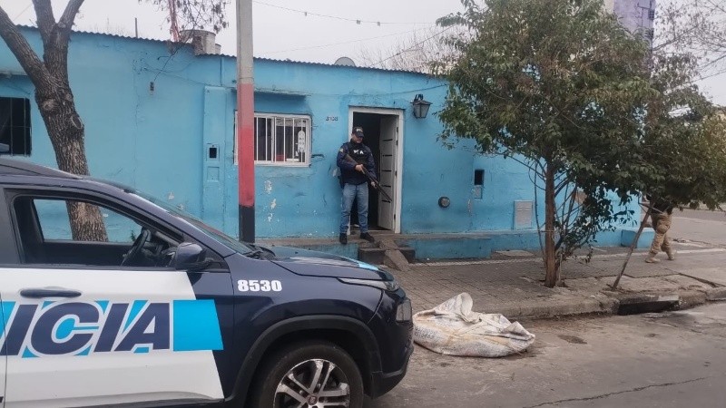 La Policía Federal intervino en el colorido barrio de la zona sur.