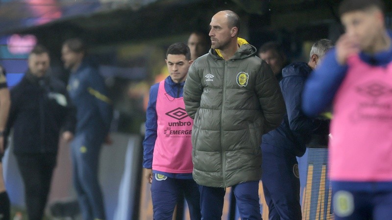 El entrenador auriazul sumó su segunda derrota en la Liga Profesional fuera de casa.