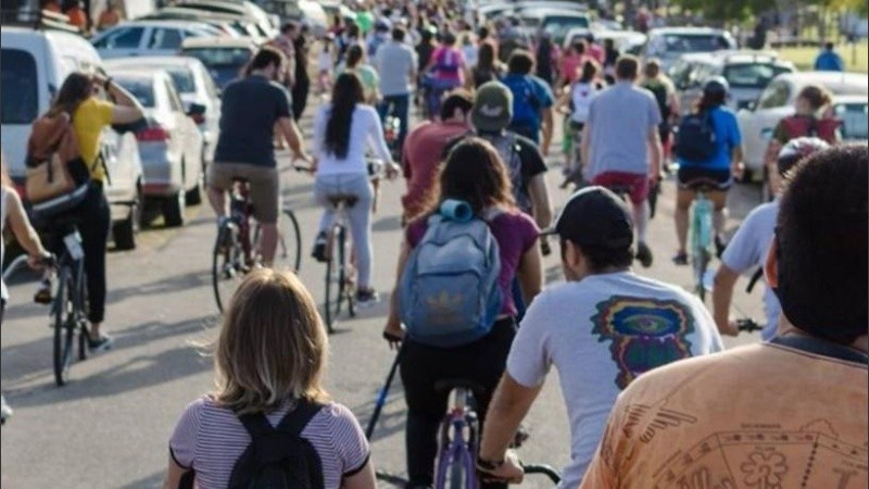 Es posible sumarse en cualquier trayecto de la recorrida