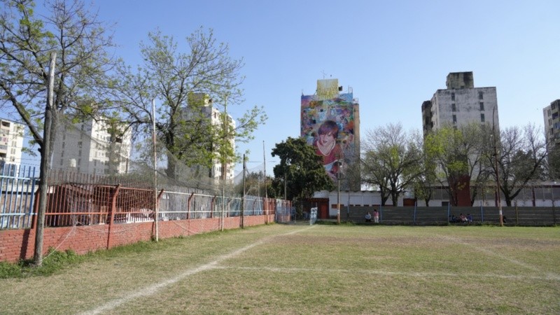 &nbsp;El barrio natal de Messi hoy, entre canchitas y murales. (Alan Monzón/Rosario3)
