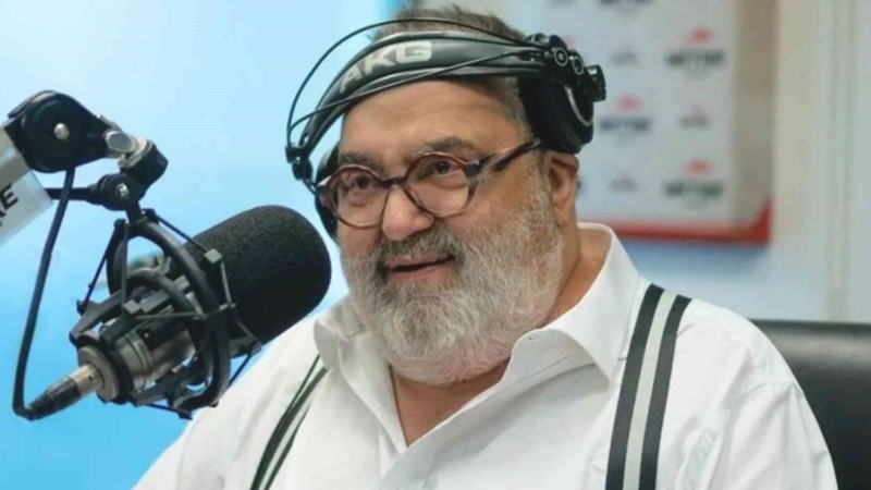 El periodista Jorge Lanata.