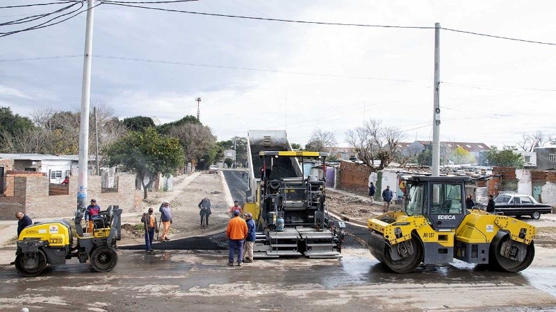 Las máquinas para abrir calles vovlerán al barrio la Tablada.