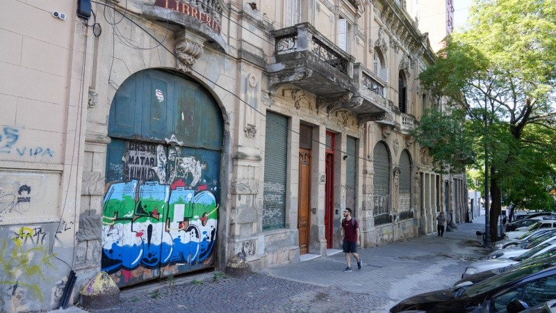 &nbsp;El inmueble donde funcionaba Contrabando. (Alan Monzón/Rosario3)