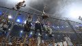 Tribuna de Racing. Racing Club de Avellaneda vs Corinthians. Semifinal. Copa Sudamericana. 31/10/2024