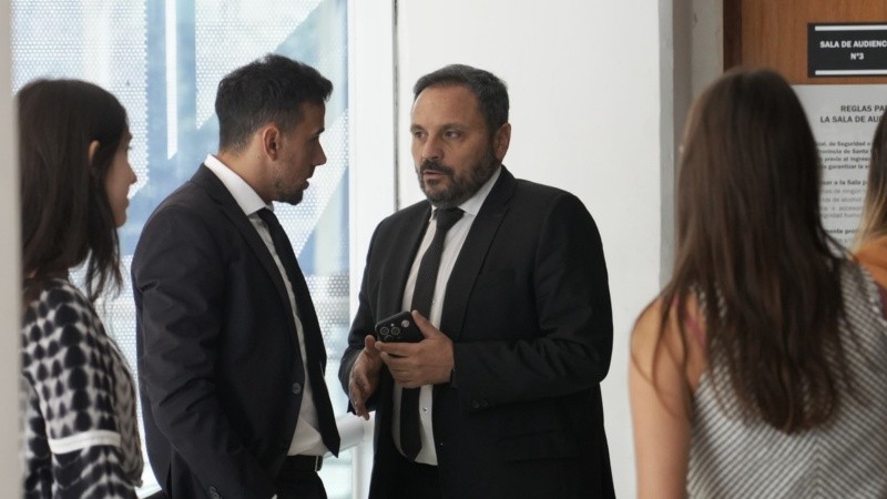 El fiscal Adrián Spelta imputó a López en la mañana de este lunes en el Centro de Justicia Penal.