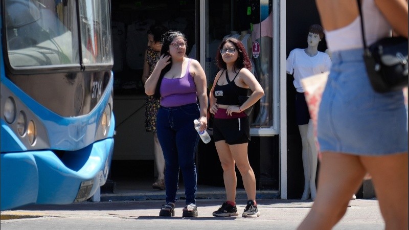 Jueves de calor en la ciudad.