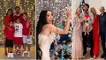 Rojo, glitter y blanco: la Navidad de los Messi-Roccuzzo, Lali Espósito y Nicole Neumann