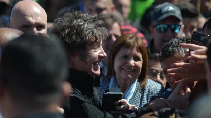 El paso de Milei este viernes en la Expoagro de San Nicolás