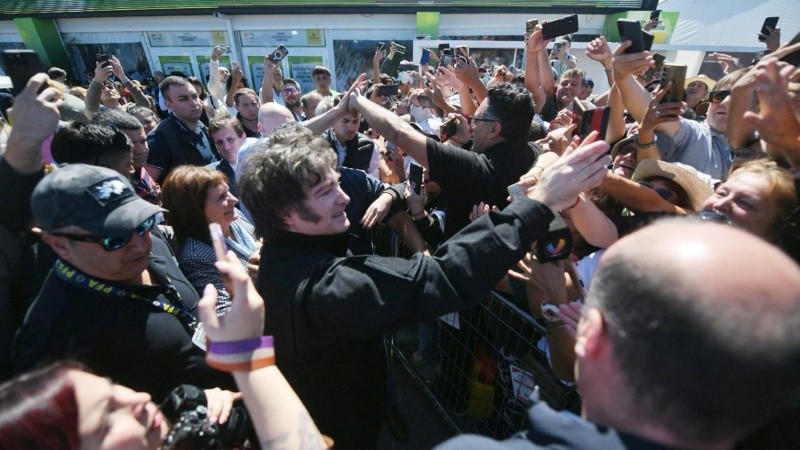 El paso de Milei este viernes en la Expoagro de San Nicolás