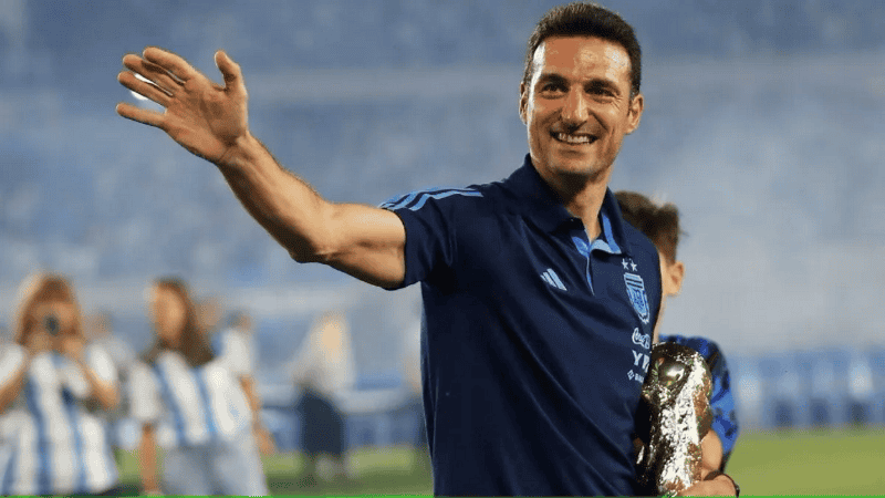 Scaloni sigue haciendo historia con la selección argentina
