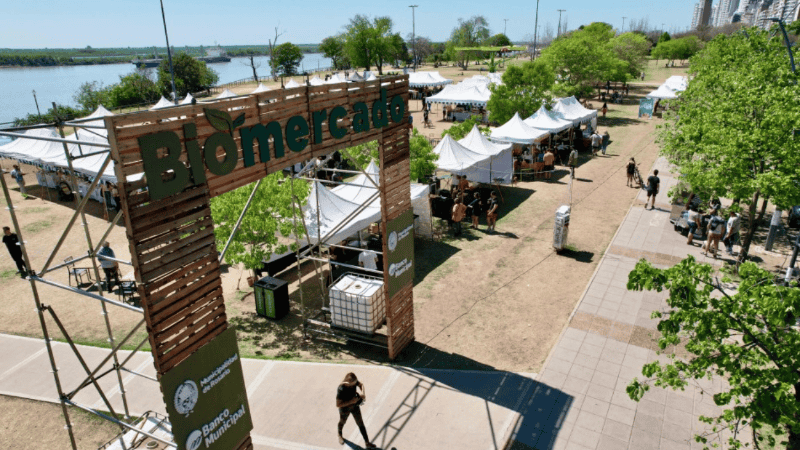 El Biomercado funcionará domingo y lunes de 10 a 19.