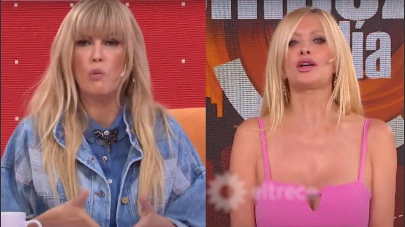 Viviana Canosa y Yuyito González.