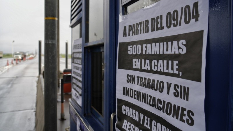 A partir del miércoles, 500 personas quedarán sin trabajo y sin indemnización.