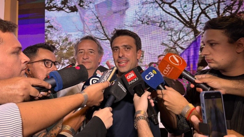 Juan Pedro Aleart festejó su triunfo en Rosario