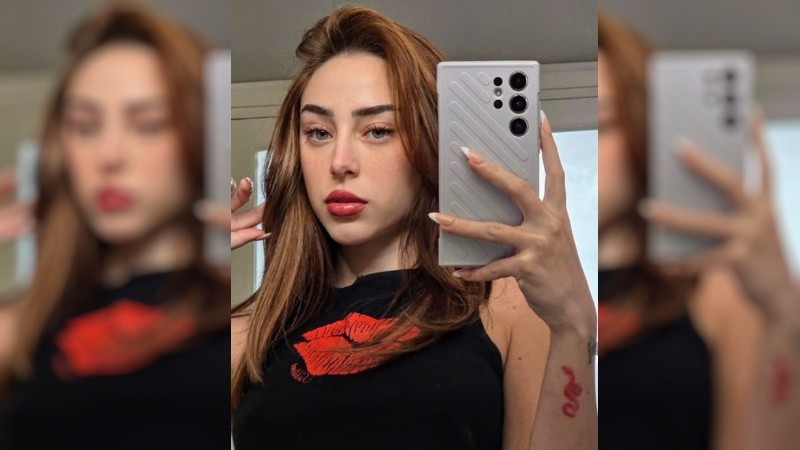 La cantante Nicki Nicole.