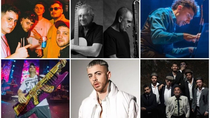 Con entradas paga y gratuita, los recitales de este fin de semana largo en Rosario.