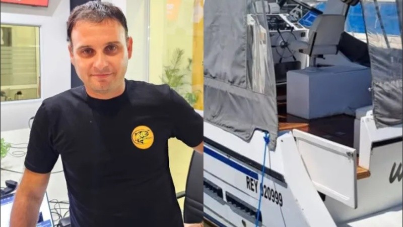 El reconocido guía de pesca reconquistense, propietario de Pirayú Excursiones, Pablo Ovando.