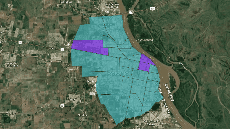 El peronismo se impuso prácticamente en toda la ciudad y LLA logró tres seccionales que siempre fueron del oficialismo.